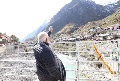 Uttarakhand: PM Modi lays foundation stone of road and ropeway projects worth more than Rs 3400 crore in Mana