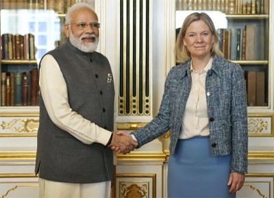 Narendra Modi meets Sweden PM in Copenhagen, reviews progress made in bilateral partnership