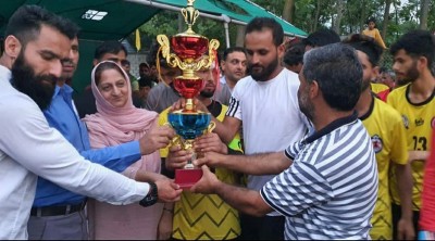 Voice For Peace hosts Kashmir Mega Football Tournament,  FC Hyderia football club emerges winner