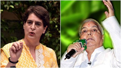 Lalu Prasad Yadav victim of vendetta politics: Priyanka Gandhi Vadra