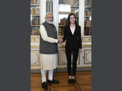 Copenhagen: Narendra Modi meets Sanna Marin