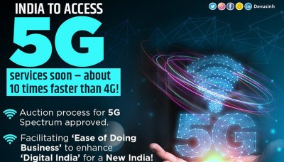 Indian govt clears 5G spectrum auction, service promises to be 10 times faster than 4G