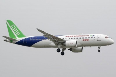 China delivers its first domestically made passenger aircraft