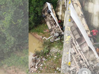 6 killed, several injured as bus falls in river in Jharkhand's Hazaribagh dist