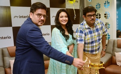 Priyanka Sarkar inaugurates Godrej Interio's flagship store in Kolkata