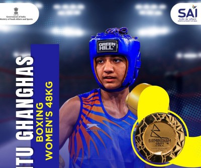 CWG Birmingham:  Nitu Ghanghas, Amit Panghal grab gold medals