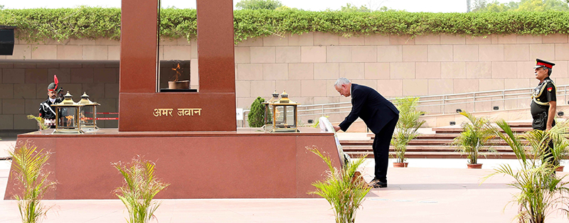 Israel Defence Minister Benjamin Gantz's India tour