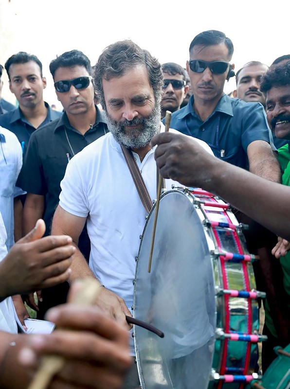 Rahul Gandhi in Bharat Jodo Yatra