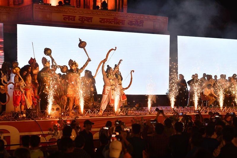 India celebrates Dussehra with Ravan Dahan and Ram Leela