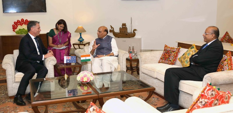 Rajnath Singh holds bilateral talks with Australian counterpart Richard Marles in Delhi