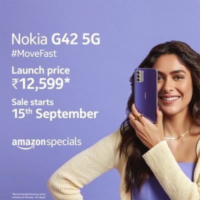 HMD Global unveils the Nokia G42 5G, priced Rs. 12,599 on Amazon Specials