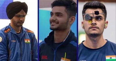 Asian Games 2023: India's 10m air pistol team wins gold medal