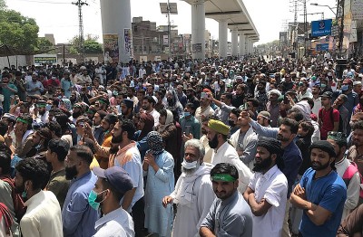 Pakistan terror attack: Lakki Marwat witnesses protests