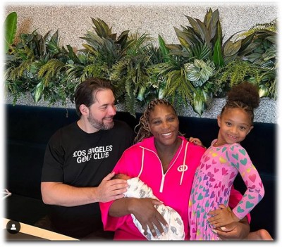 Meet Adira River Ohanian: Serena Williams, husband Alexis Ohanian welcome second child