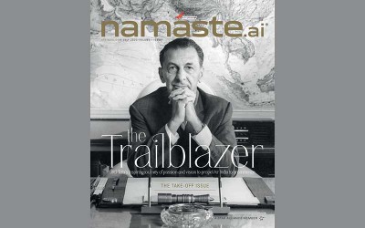 Air India’s new inflight magazine ‘namaste.ai’ takes off