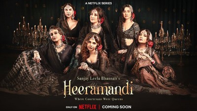 Makers unveil teaser poster of Sanjay Leela Bhansali's Heeramandi, to release on Netflix