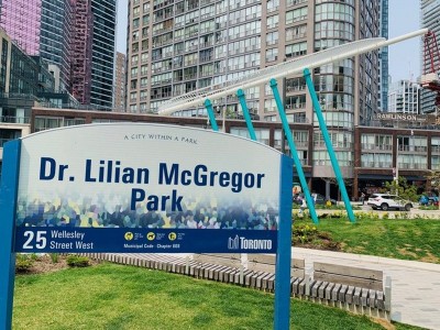 Canada: Toronto's new Dr. Lillian McGregor Park honours indigenous community