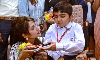 Nusrat Jahan attends ORDI's World Rare Disease event