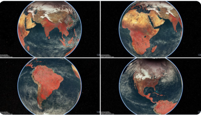 Earth images captured by EOS-06 satellite released by ISRO