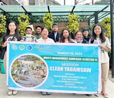 Arunachal Pradesh: NGOs conduct door-to-door campaign on waste segregation in Itanagar