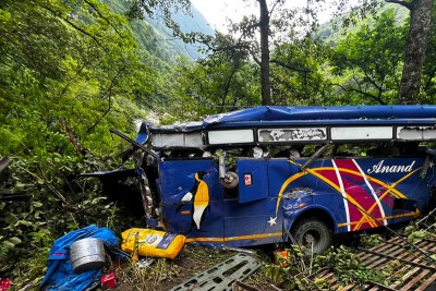 Uttarakhand: 7 pilgrims from Gujarat die after bus falls into gorge in Uttarkashi