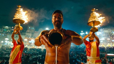 On Maha Shivratri, Ajay Devgn shares aarti scene from Bholaa