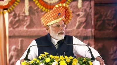 'Insulting Karnataka leaders is part of Congress culture': PM Modi in Belagavi