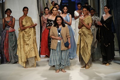 Lakme Fashion Week: Designer Anavila showcases Dabu collection