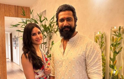 Katrina Kaif, Vicky Kaushal celebrate Diwali with family. See pictures