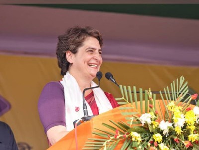 Priyanka Gandhi Vadra to blow Congress' poll bugle in Madhya Pradesh today