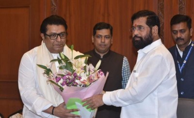 Raj Thackeray's delegation meets Eknath Shinde