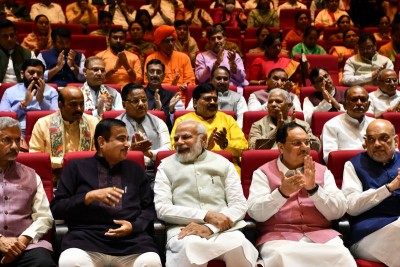 PM Modi attends BJP parliamentary party meeting