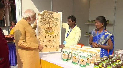 PM Modi inaugurates national tribal festival Aadi Mahotsav