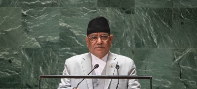 At UN Assembly, Nepali Prime Minister urges focus on common goals