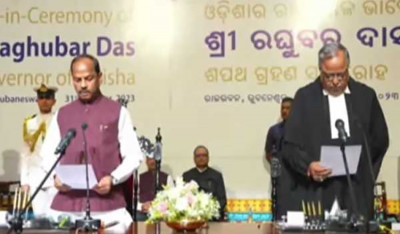 Former Jharkhand CM Raghubar Das swears in as Odisha Governor