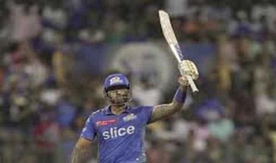 IPL: Suryakumar Yadav's stormy maiden century hits GT