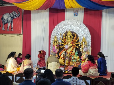 Bengalis in the German capital welcome Maa Durga with fanfare