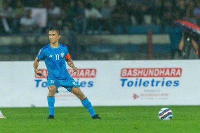 Sunil Chhetri's hat-trick sinks Pakistan in SAFF Championship