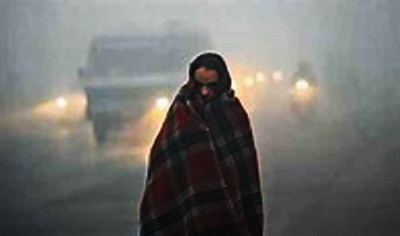 Uttar Pradesh: Cold wave in Parbhani district of Marathwada region