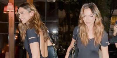 Deepika Padukone sizzles in black backless outfit at her dinner outing