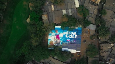 Amazon miniTV launches 'Slum Golf' poster in Mumbai's Chembur