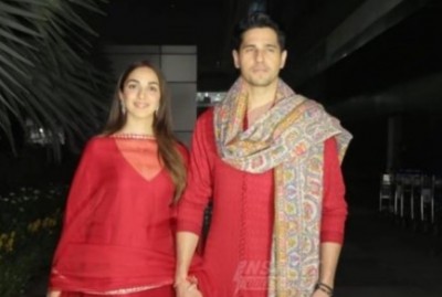 Newlyweds Kiara Advani, Sidharth Malhotra make first appearance at Jaisalmer airport