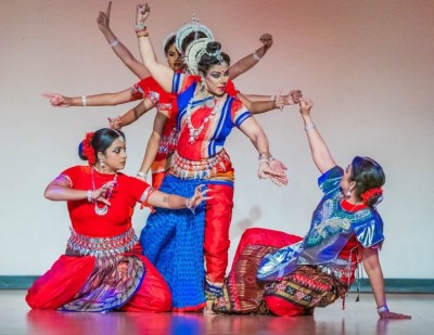 Odissi dancer Guru Sanchita Bhattacharya presents Durga and Draupadi on stage in the US