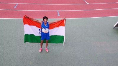 Laxita Vinod Sandila sets new personal best, wins gold in women's 1500m race at Asian U-20 Athletics Championships