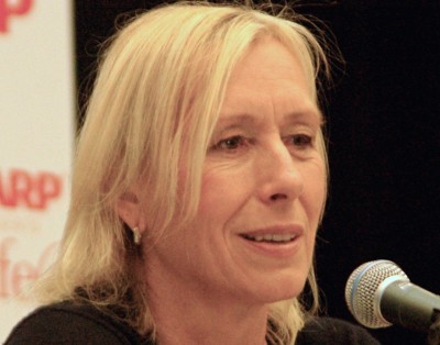 Tennis star Martina Navratilova diagnosed with throat and breast cancer