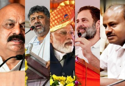 Karnataka Assembly Poll Results: Congress takes strong lead, BJP ahead in 80-plus seats