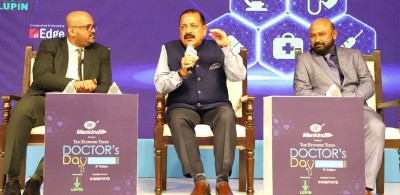 Jitendra Singh addressing the Doctor’s Day Conclave in Delhi