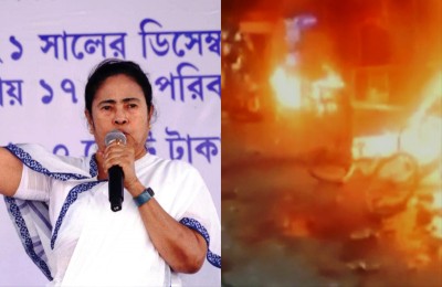 Violence breaks out in Bengal's Howrah on Ram Navami, riot police called in; Mamata Banerjee blames BJP, vows action