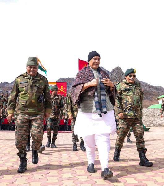 Defence Minister Rajnath Singh visits Tawang