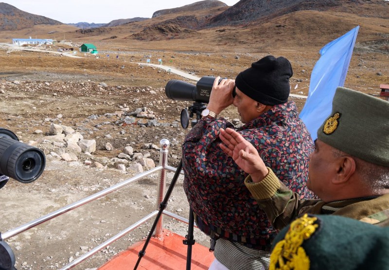 Defence Minister Rajnath Singh visits Tawang